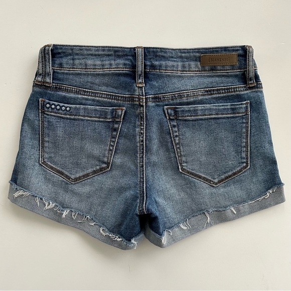 BLANKNYC Girls Tomboy Distressed Denim Cuffed Shorts, 10 - Picture 2 of 7